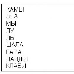 Didactic games and entertaining exercises in the Russian language