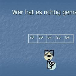 Mga pagsasanay sa numerals (cardinal o ordinal) Test sa German sa paksa ng numerals