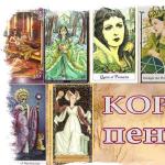 Tarot world combined with queen of pentacles
